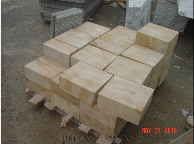 Best-Selling and Cheap China Yellow Sandstone Pavers, Yellow Sandstone Sandstone Tiles & Slabs