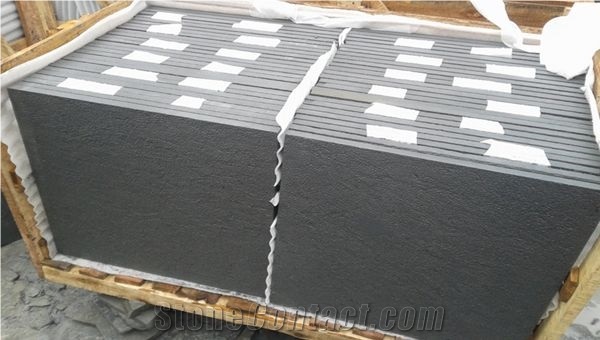 Black Sandstone Tiles & Slab