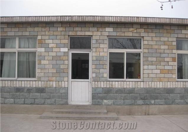 China Black Slate Slabs & Tiles,Slate Stone Flooring