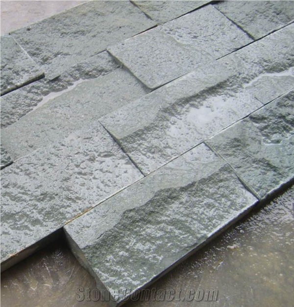 China Green Sandstone Slabs & Tiles,Flooring Stone