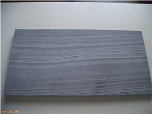 China Grey Wooden Vein Sandstone Tiles & Slabs