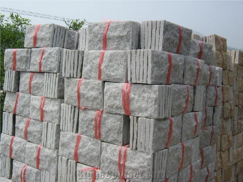 China Multicolor Slate Cube Stone
