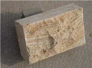 China New Yellow Sandstone Mushroom Stone