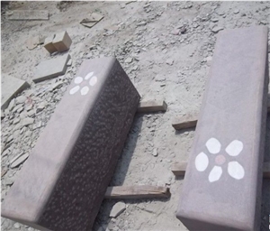 China Purple Sandstone,Stone Tile, Wall Tile/Slabs