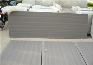 China Purple Wooden Vein Sandstone Tiles & Slabs, Hard Sandstone