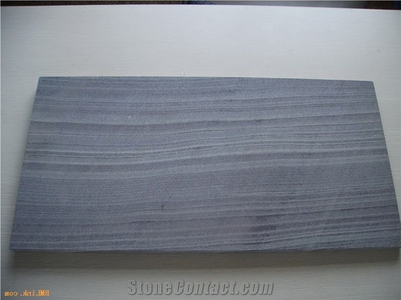 China Purple Wooden Vein Sandstone Tiles & Slabs