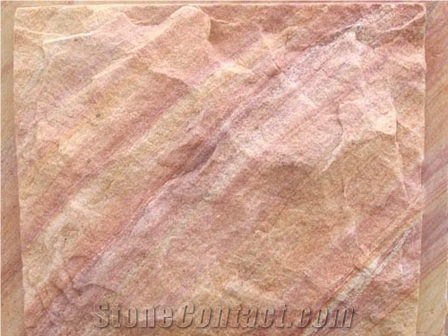 China Red Sandstone Mushroom Stone Pattern