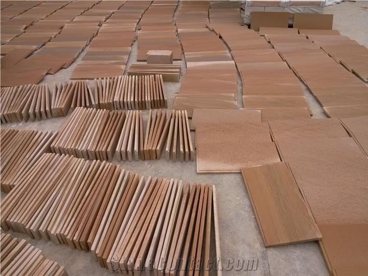 China Red Sandstone,Sandstone Floor Tiles,Sandstone Wall Covering