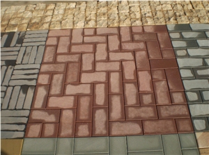 China Red Sandstone,Sandstone Landscaping,Sandstone Pattern Slabs & Tiles