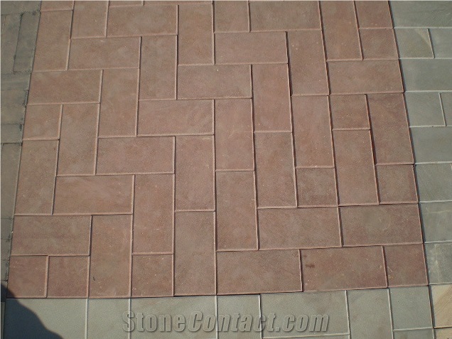 China Red Sandstone,Sandstone Slabs & Tiles