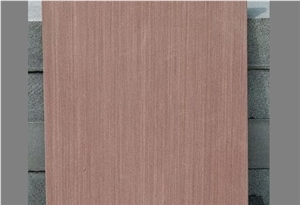 China Red Wooden Vein Sandstone Tiles & Slabs for Walling
