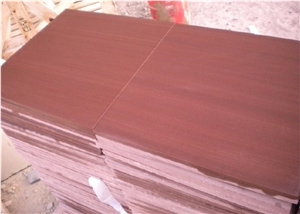 China Red Wooden Vein Sandstone Tiles & Slabs