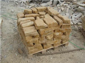 China Scenery Sandstone Tiles,Cut to Size for Walling & Flooring