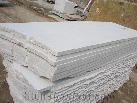 China White Sandstone Tiles & Slabs ,Natural stone , China stone , Chinese stone 
