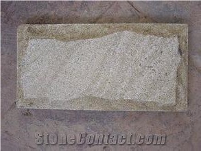 China Yellow Sandstone Mushroom Stone for Walling