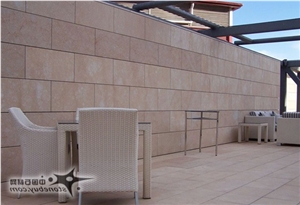 China Yellow Sandstone Wall Covering Tiles