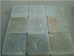 Double Colour China Sandstone Cube Stone & Pavers