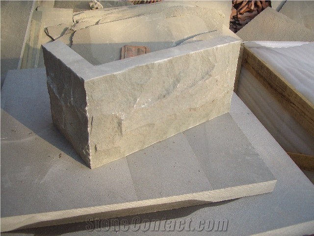 Grey Sandstone,Outdoor Sandstone,China Grey Sandstone Cube＆Pavers