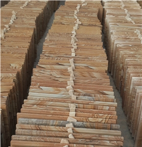 Hot Sale China Yellow Sandstone Wall Tiles & Slabs