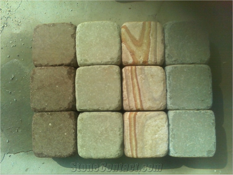 Rainbow Sandstone,Sandstone Tiles,India Polish Sandstone