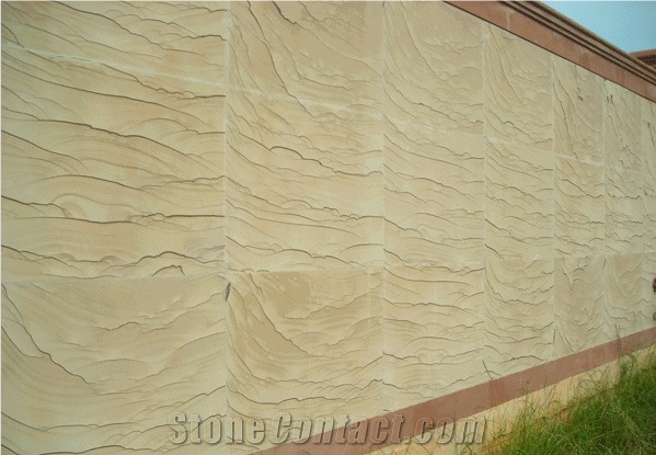 Yellow Sandstone,China Yellow Sandstone Pavers