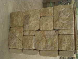Yellow Sandstone ,sandstone pattern , stone slab , stone tile , wall tile 