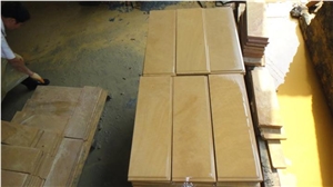 Yellow Sandstone Tiles & Slab, Sandstone Paving Stone for Wall and Floor