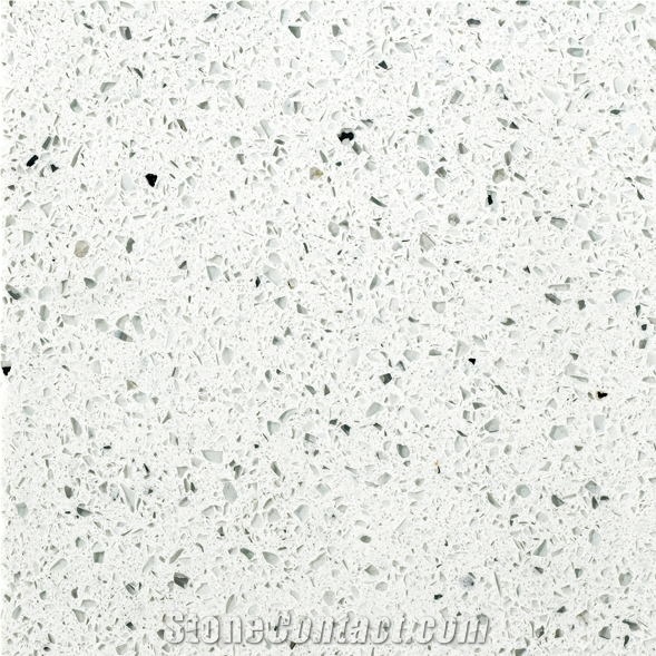 Wholesale Pure White Quartz for Kitchen Worktops