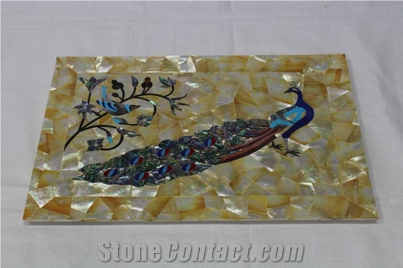 Multicolor Mother Of Pearl Inlay Home Decor
