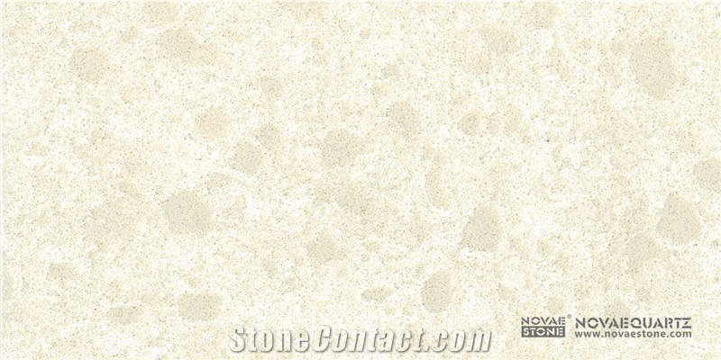 Nv702 Honey Cream Quartz Stone