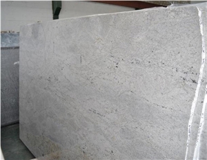 New Kashmir White Granite 2cm and 3cm Slabs, India White Granite