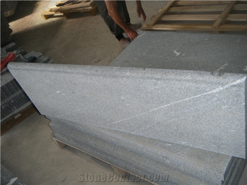 Snow Grey Granite Slab & Tile, China Grey Granite