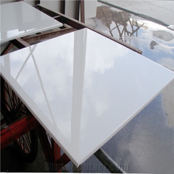 Nano Crystal Glass Stone,Polished China Super White Glass Marble