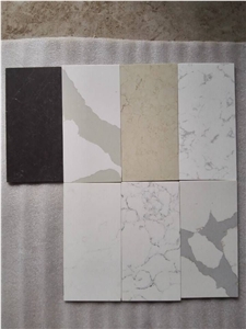 High Quality Semi-Designed Colors Quartz Stone Slabs & Tiles