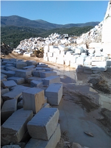 Kavala Semi White Marble Blocks