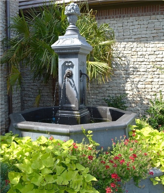 Hand Carved Mediterranean Fountain