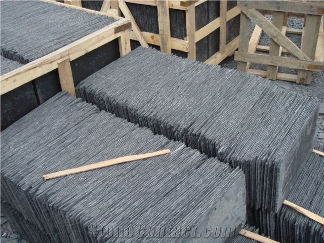 China Black Slate Roofing Tiles ,Floor Tiles,Wall Tiles