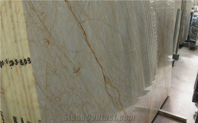 Golden Spider Marble Slabs & Tiles, Yellow Polished Marble Floor Tiles, Wall Tiles