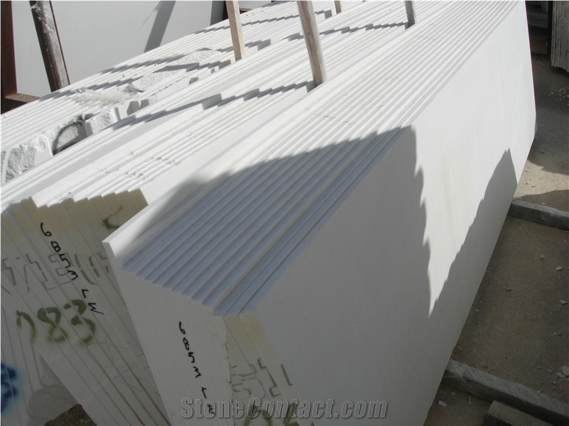 Sivec White Greece Marble Tiles & Slabs, White Marble Tiles & Slabs