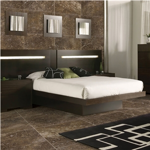 Autumn Travertine Bedroom Wall and Floor Covering