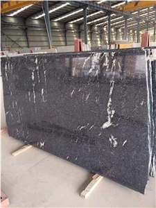 China Black New Jet Mist Granite Tiles & Slabs