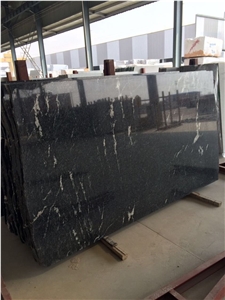 China Black Via Lactea Granite Slabs & Tiles