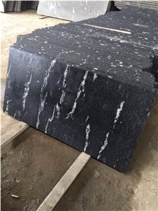 China Via Lactea Granite Black Blocks
