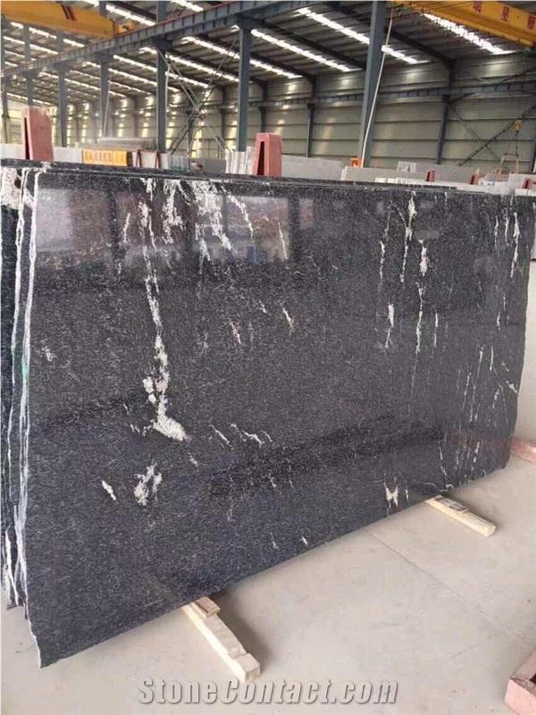 Nero Branco Granite/Mist Black Via Lactea/River Black Granite (Direct Factory + Good Price)