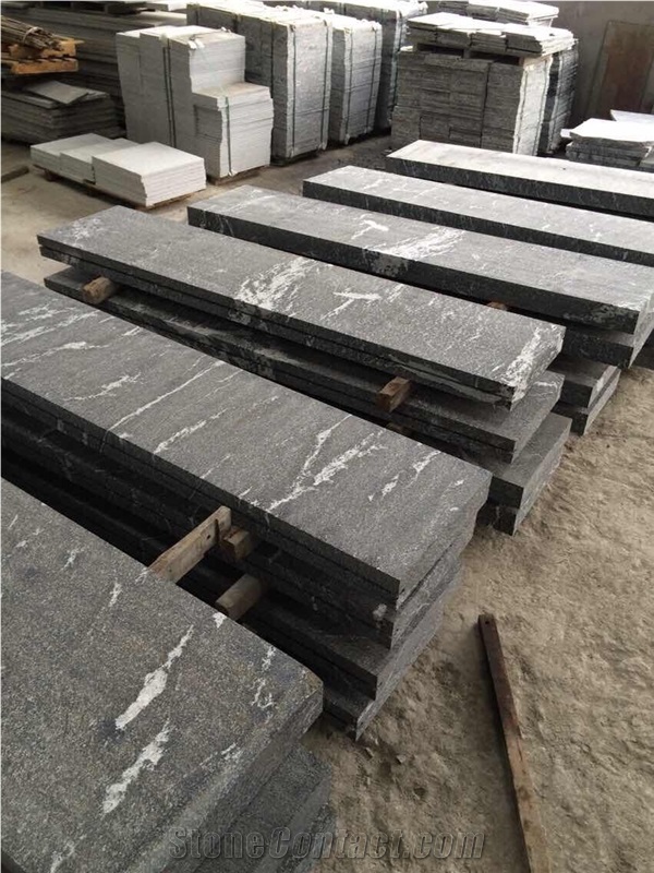 New Jet Mist Granite Slabs & Tiles, China Black Granite