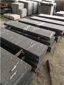 New Jet Mist Granite Slabs & Tiles, China Black Granite