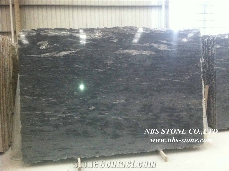 Black Cosmic Granite Tiles & Slabs, Brazilian Black Granite