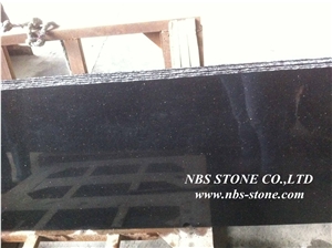 Black Galaxy Granite Slabs & Tiles,India Black Floor Covering Granite