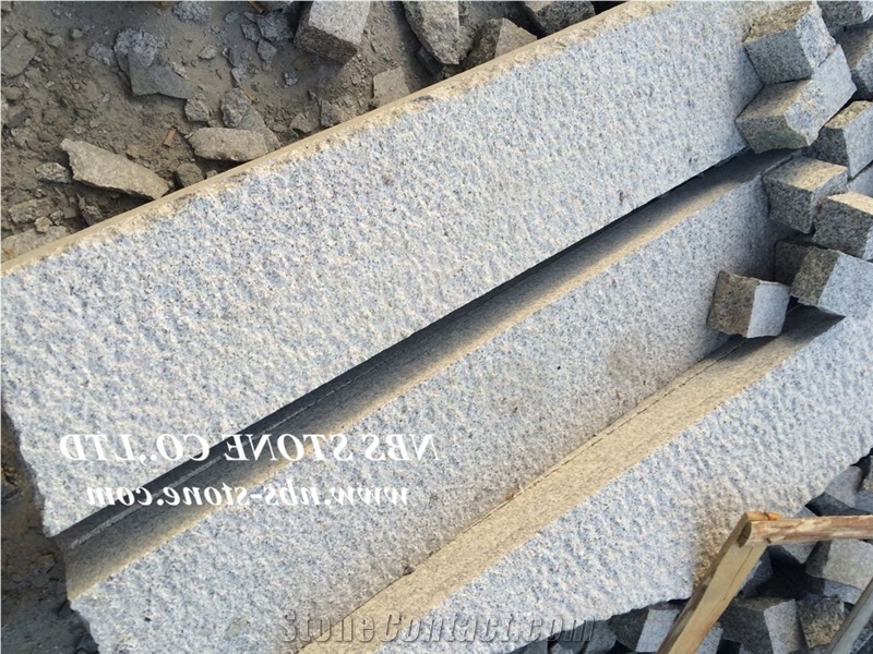 China G682 Yellow Granite Kerbstone
