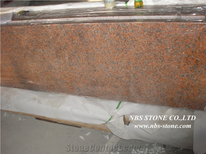China Red Granite Countertop,G562 Granite Kitchen Countertop